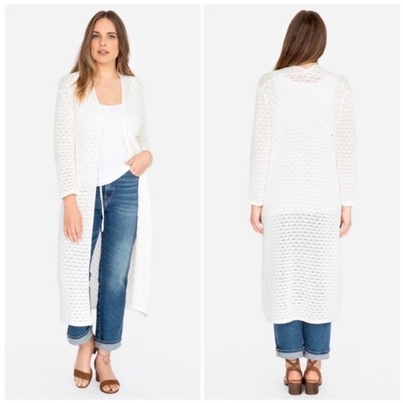 Johnny Was Selah Knit Long Duster Cardigan - Picture 1 of 8